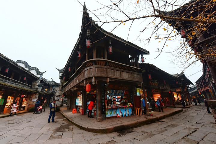 游龙映桃花